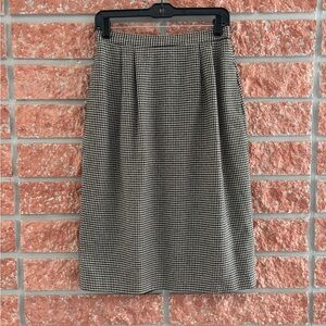 Vintage wool skirt